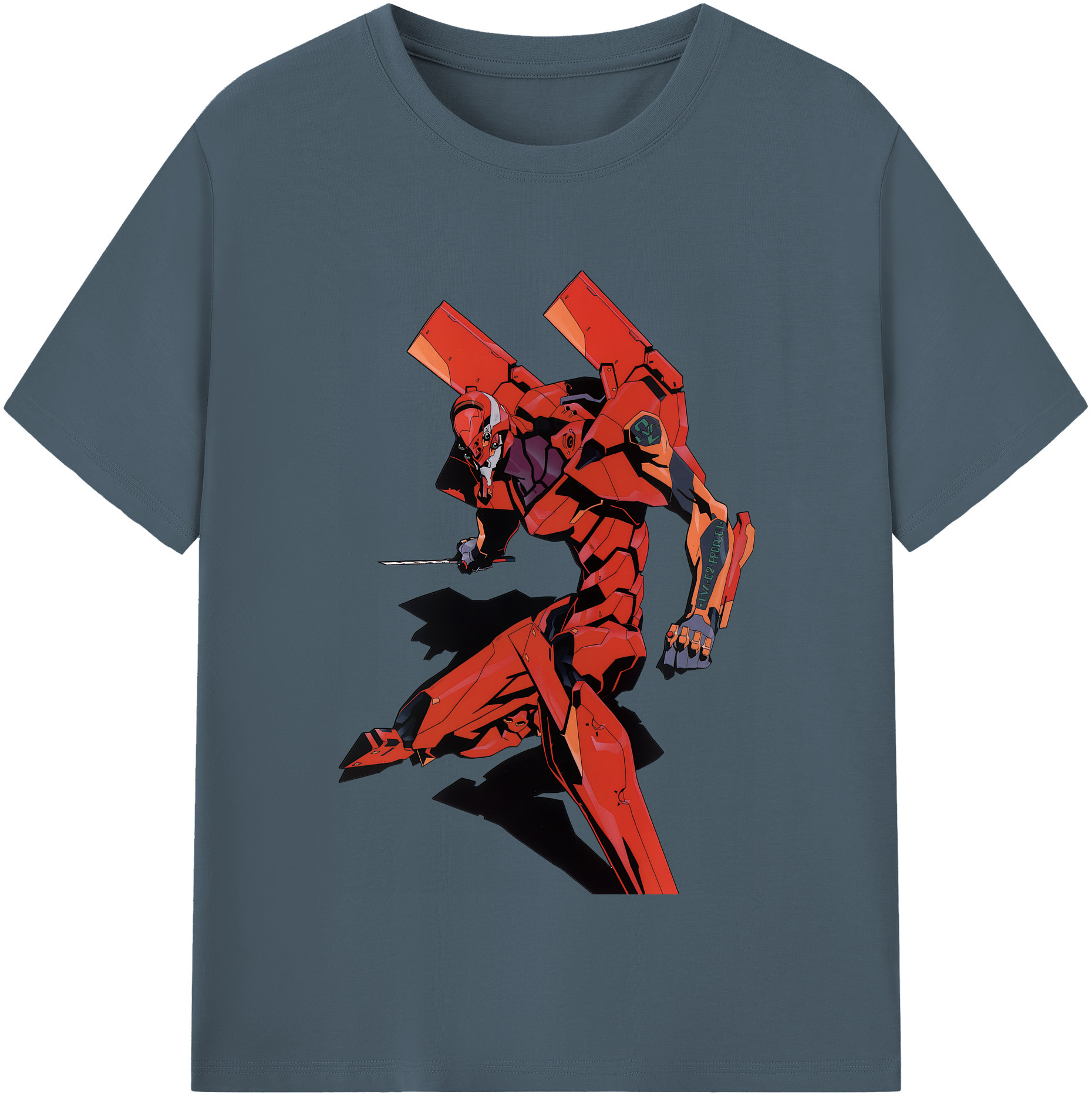 （画像用） EVA 新世紀エヴァンゲリオン 綿100％半袖Tシャツ（フロントプリント）